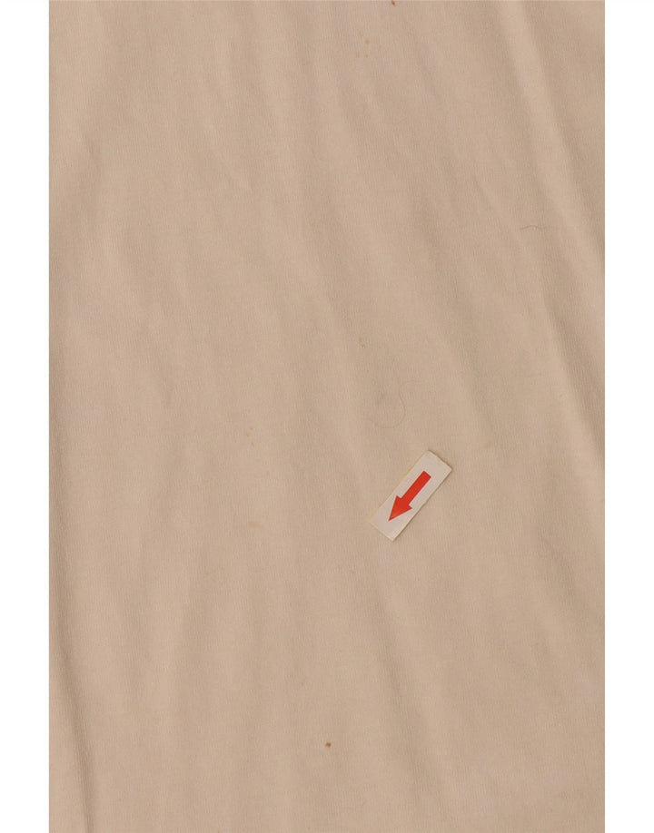 ASICS T-shirt med lynlås til mænd, stor off hvid