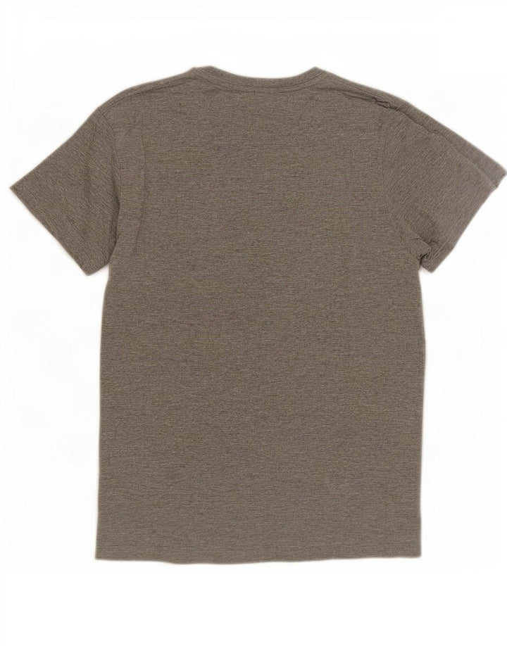 Jack & Jones Herre grafisk T-shirt Top mellemgrå bomuld