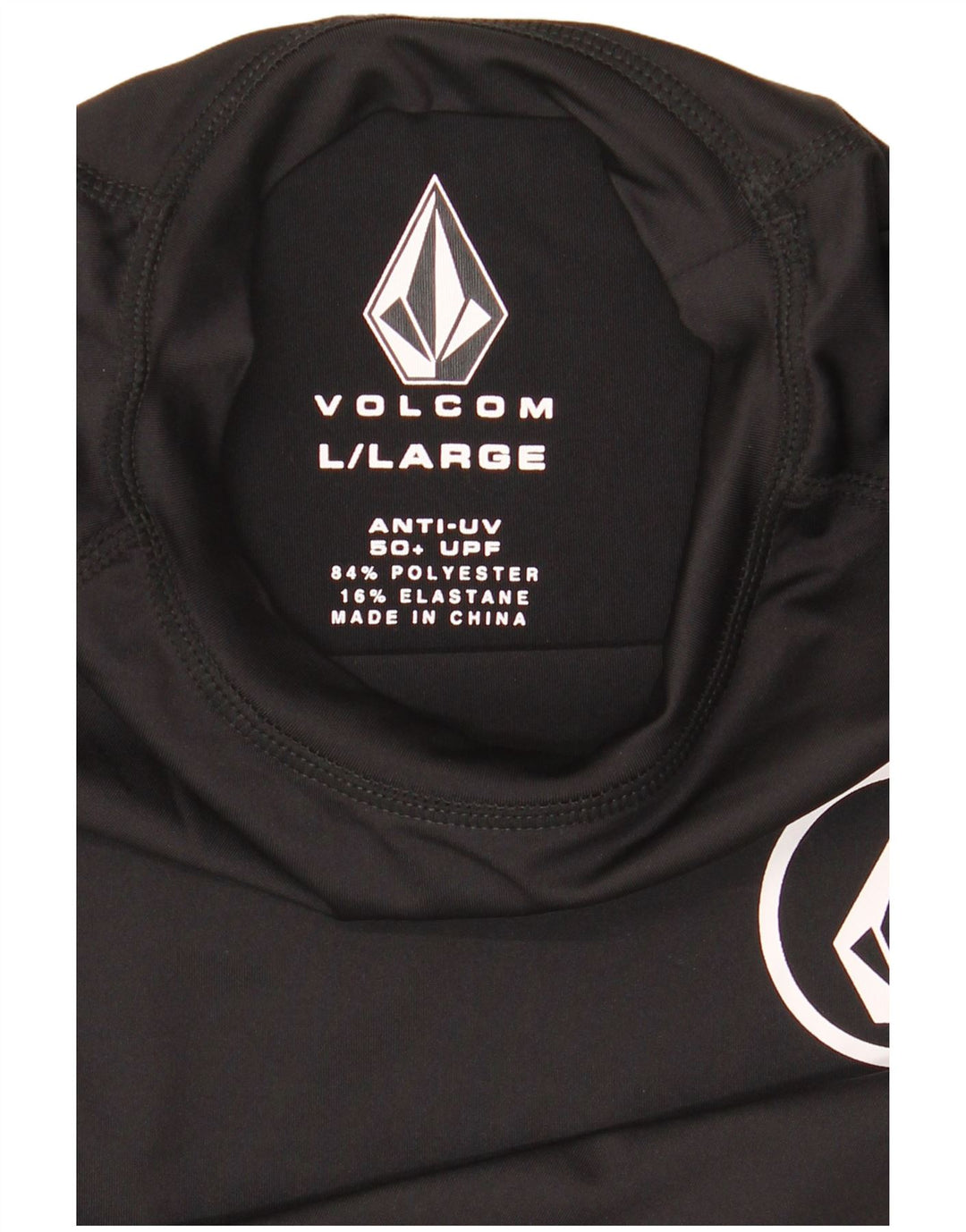 Volcom Herre T-Shirt Top Stor Sort Polyester