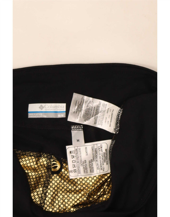 Columbia Womens Omni-Heat Leggings UK 12 Medium Black Polyester