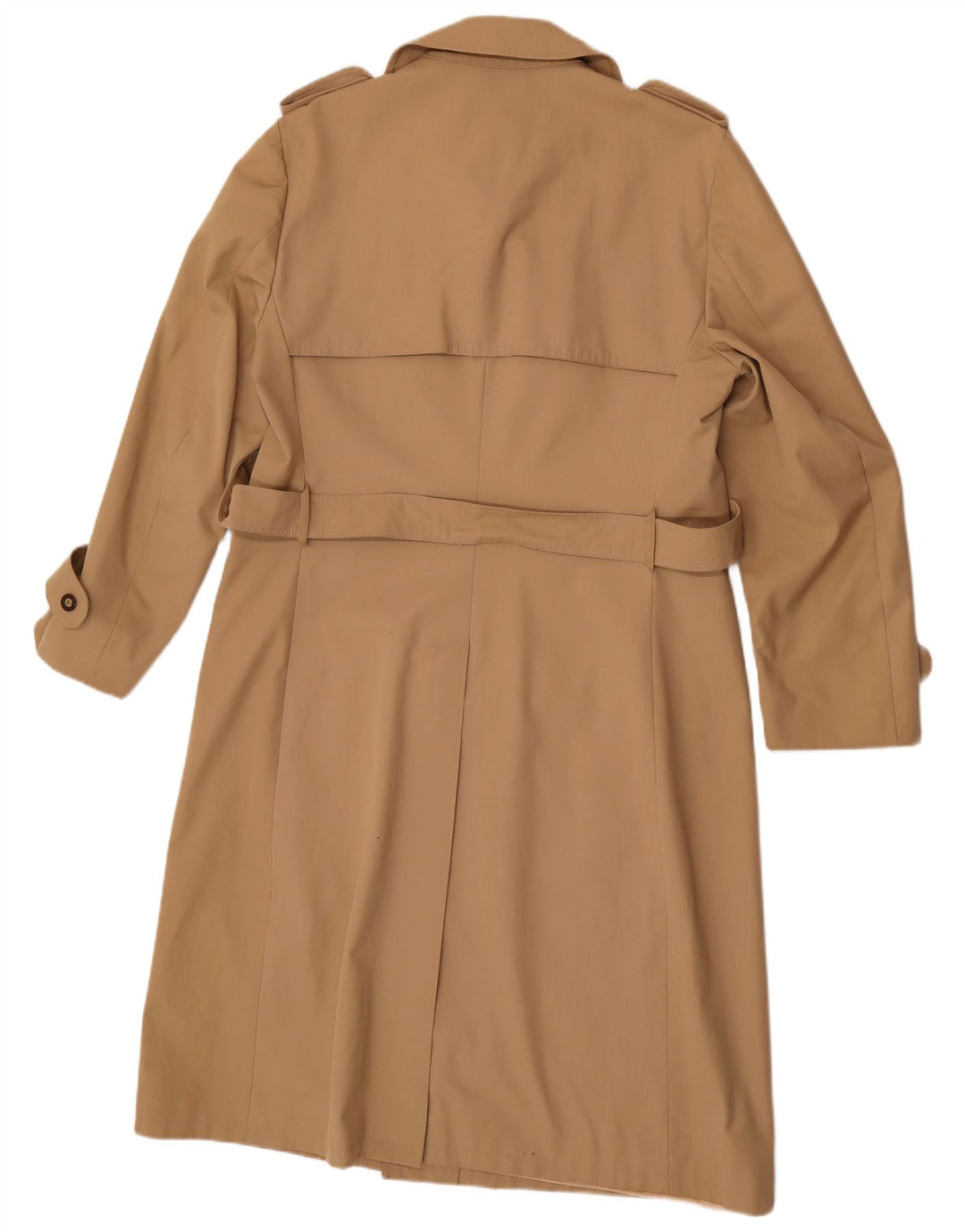 Vintage Trench Coat til mænd UK 38 Medium Beige Polyester