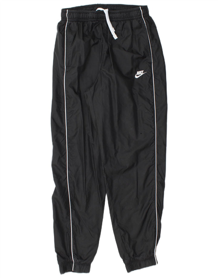 Nike Dame Loose Fit Vandtætte Bukser UK 14 Medium Sort Nylon