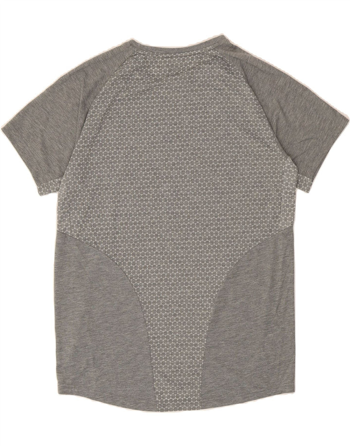PUMA Mens T-Shirt Top Large Grey Polyester Vintage Puma and Second-Hand Puma from Messina Hembry 