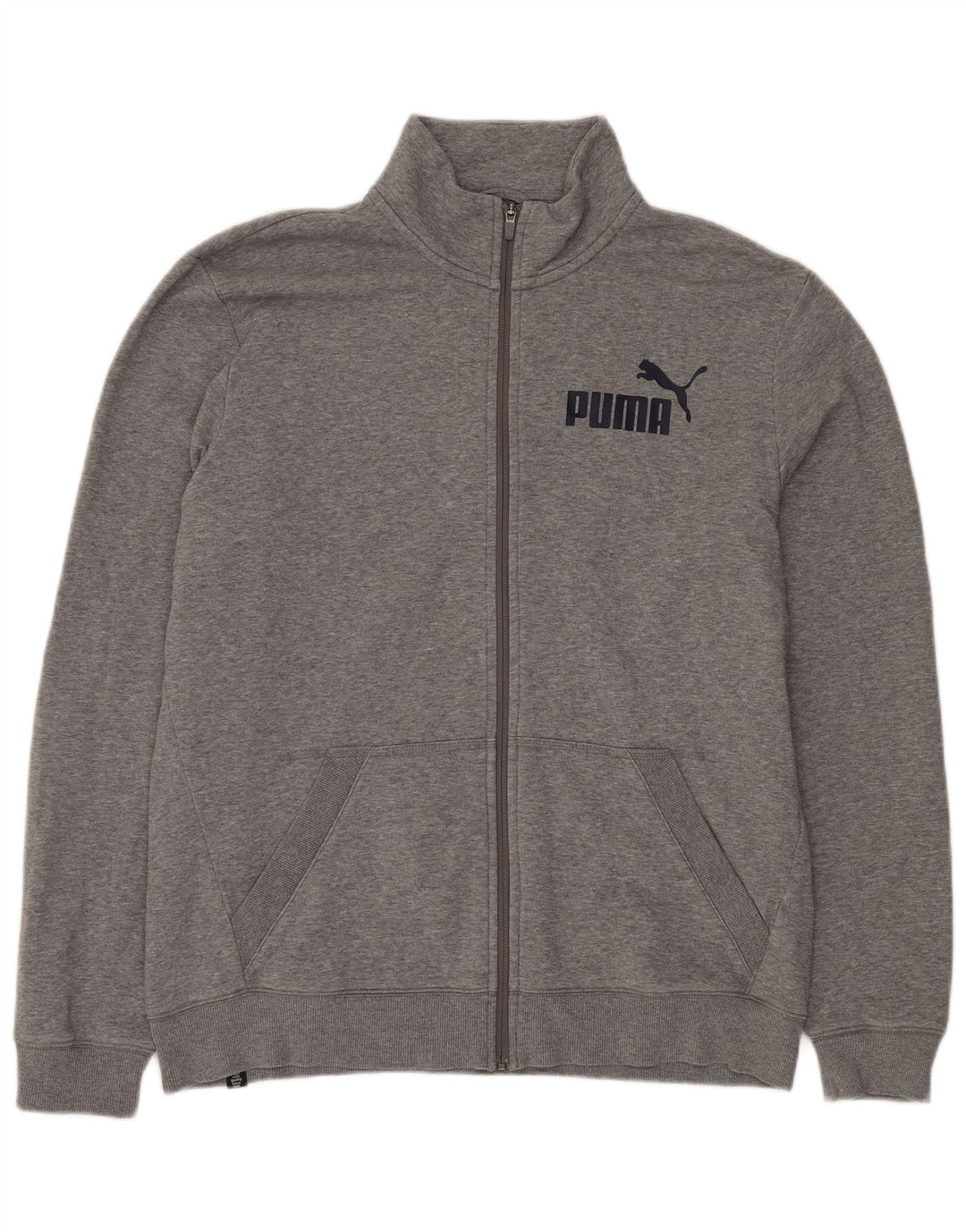 Puma Herre grafisk træningsdragt Topjakke XL Grå Bomuld