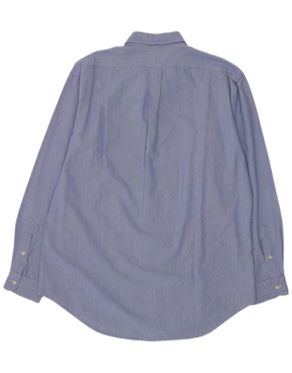 Polo Ralph Lauren Herre Yarmouth skjorte str. 16 Large Blue Cotton