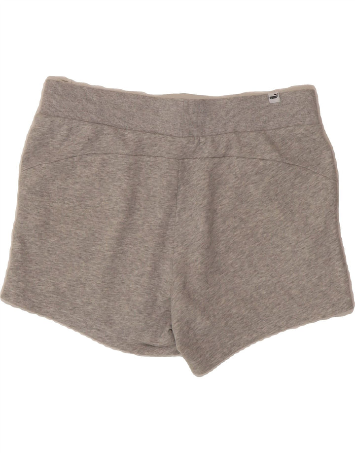 PUMA Womens Sport Shorts UK 14 Medium  Grey Cotton Vintage Puma and Second-Hand Puma from Messina Hembry 