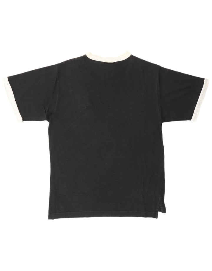 ASICS Herre T-Shirt Top Lille Sort Bomuld