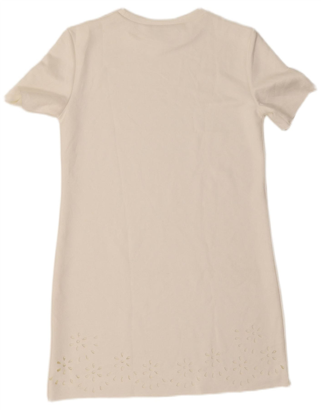 ZARA Shift Dress til kvinder UK 10 Small White Floral