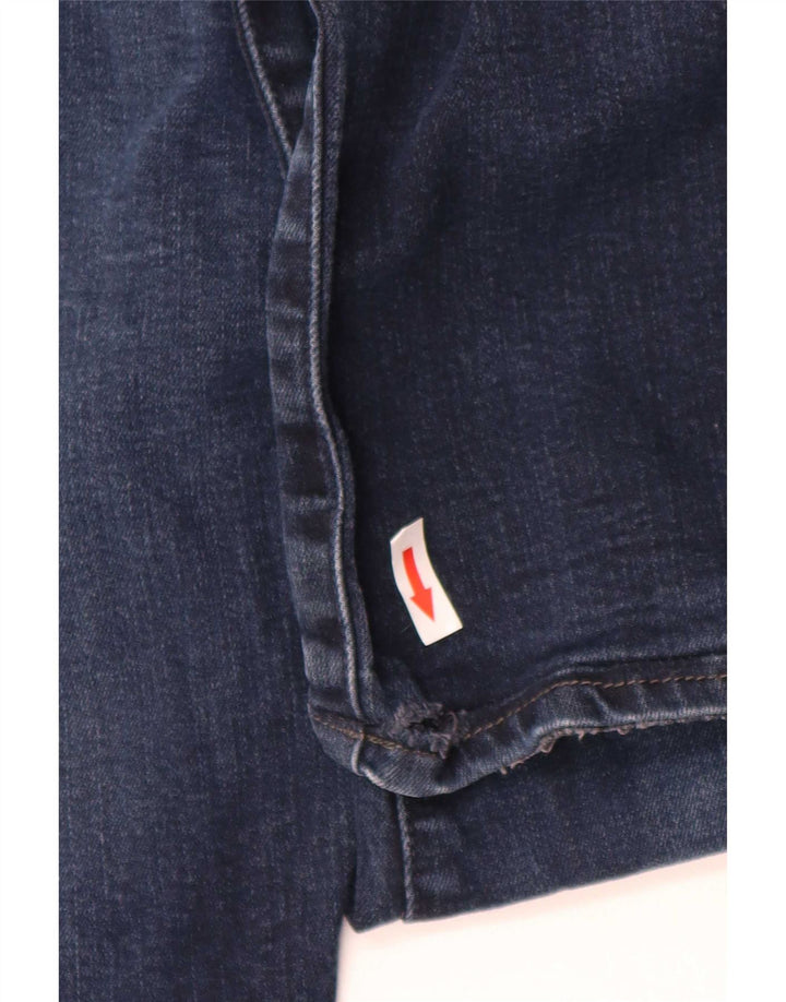 Levi's Straight Jeans til mænd W32 L27 Marineblå bomuld