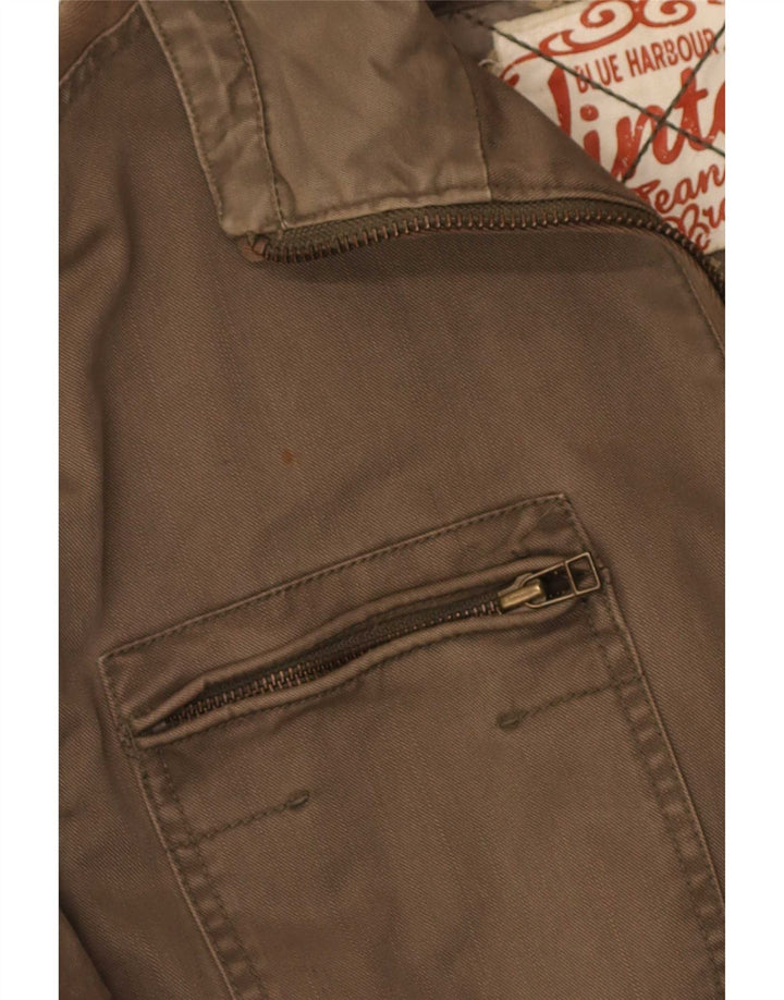 Marks & Spencer Herre Blue Harbor Utility Jacket UK 40 Large Khaki
