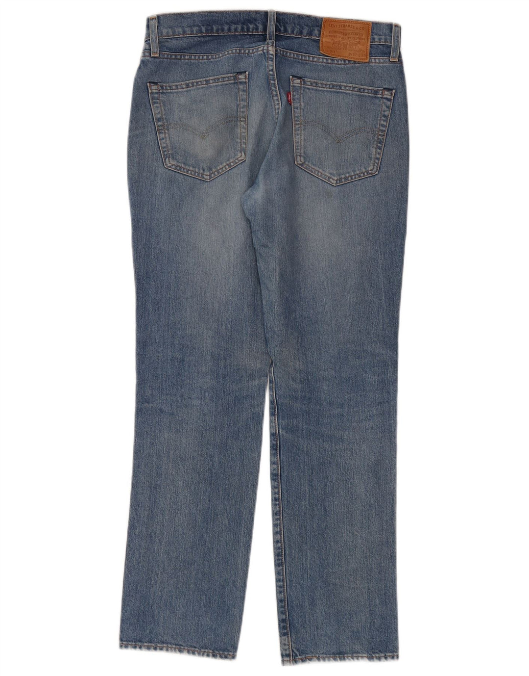 Levi's Herre 511 Slim Jeans W32 L30 Blå Bomuld