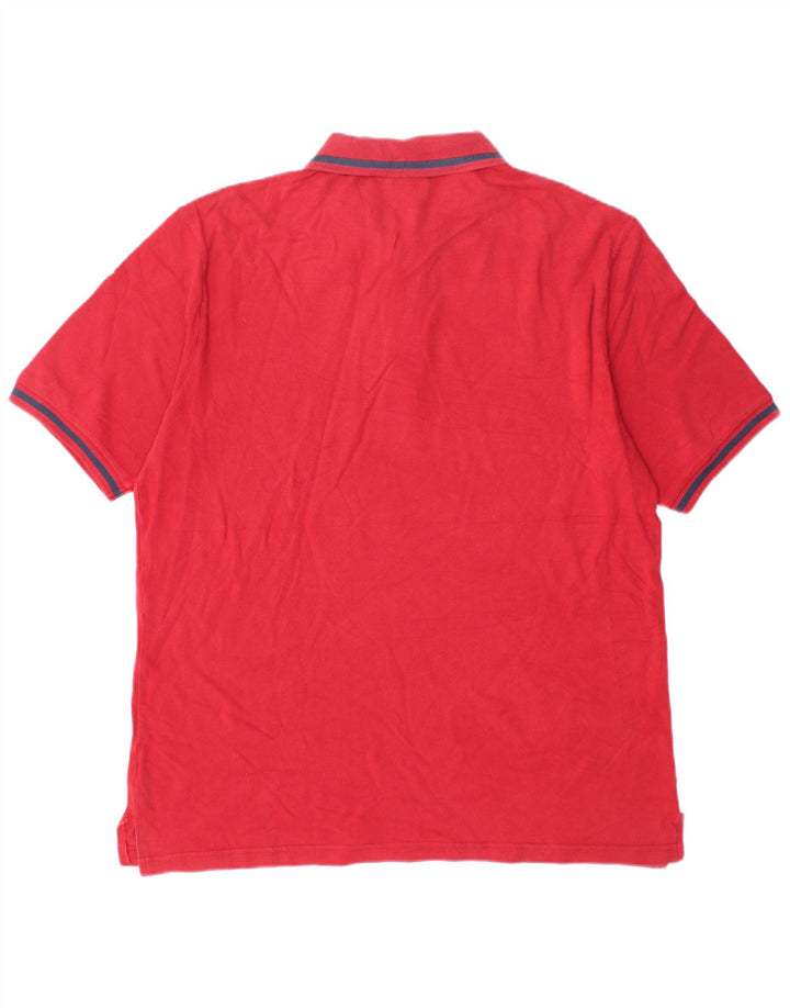 Diadora herre poloskjorte 2XL rød bomuld