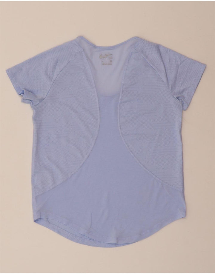 NIKE Womens Dri Fit T-Shirt Top UK 10 Small Purple Polyester Vintage Nike and Second-Hand Nike from Messina Hembry 