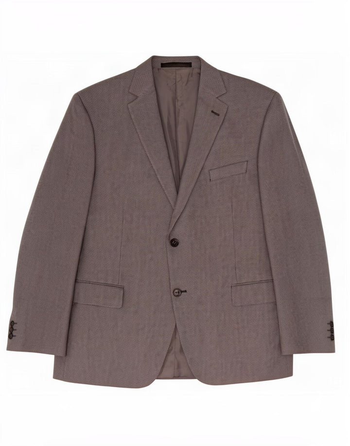 Marks & Spencer Herre Tailored Fit 2-knaps blazerjakke UK 46 XL Sort