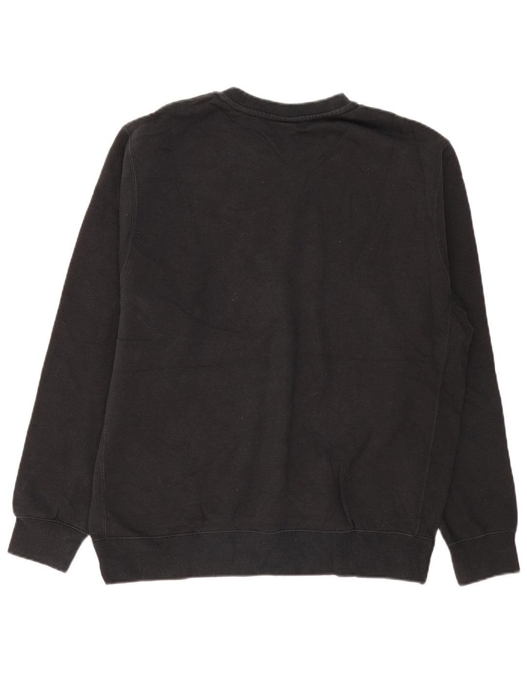 Nike Sweatshirt til mænd, stor sort bomuld