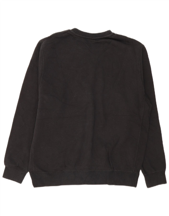Nike Sweatshirt til mænd, stor sort bomuld