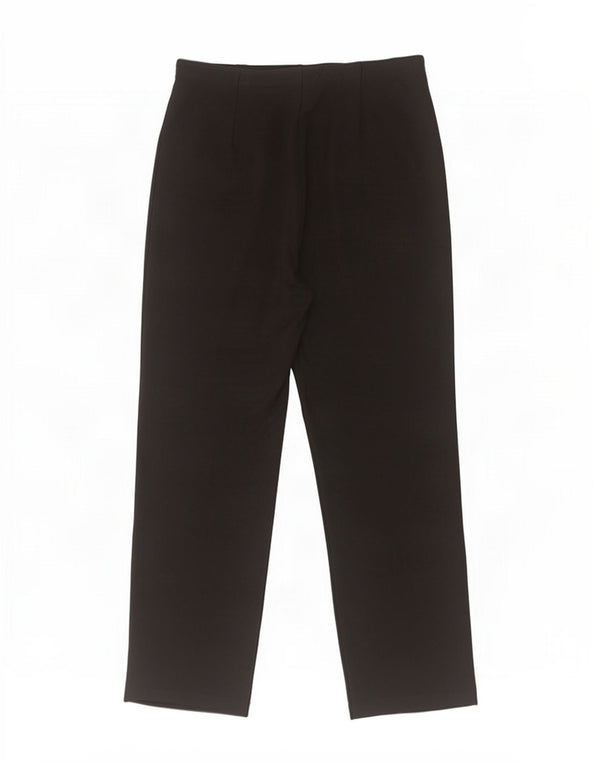 Marks & Spencer Lige fritidsbukser til kvinder UK 14 Medium W30 L28 Sort