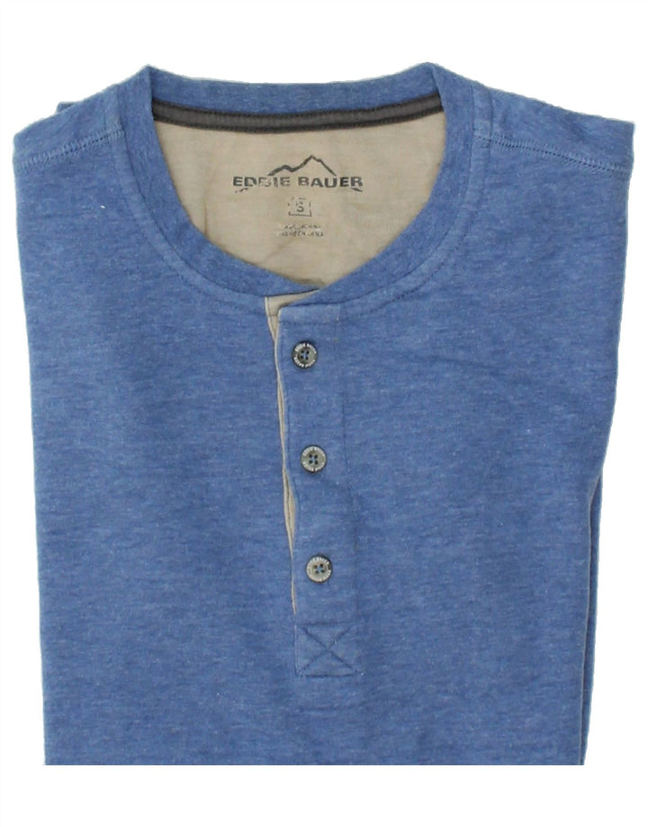 EDDIE BAUER Mens T-Shirt Top Small Blue Cotton Vintage Eddie Bauer and Second-Hand Eddie Bauer from Messina Hembry 