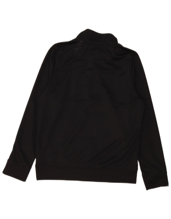 Nike Boys Standard Zip Neck Sweatshirt Jumper 13-14 år XL Sort