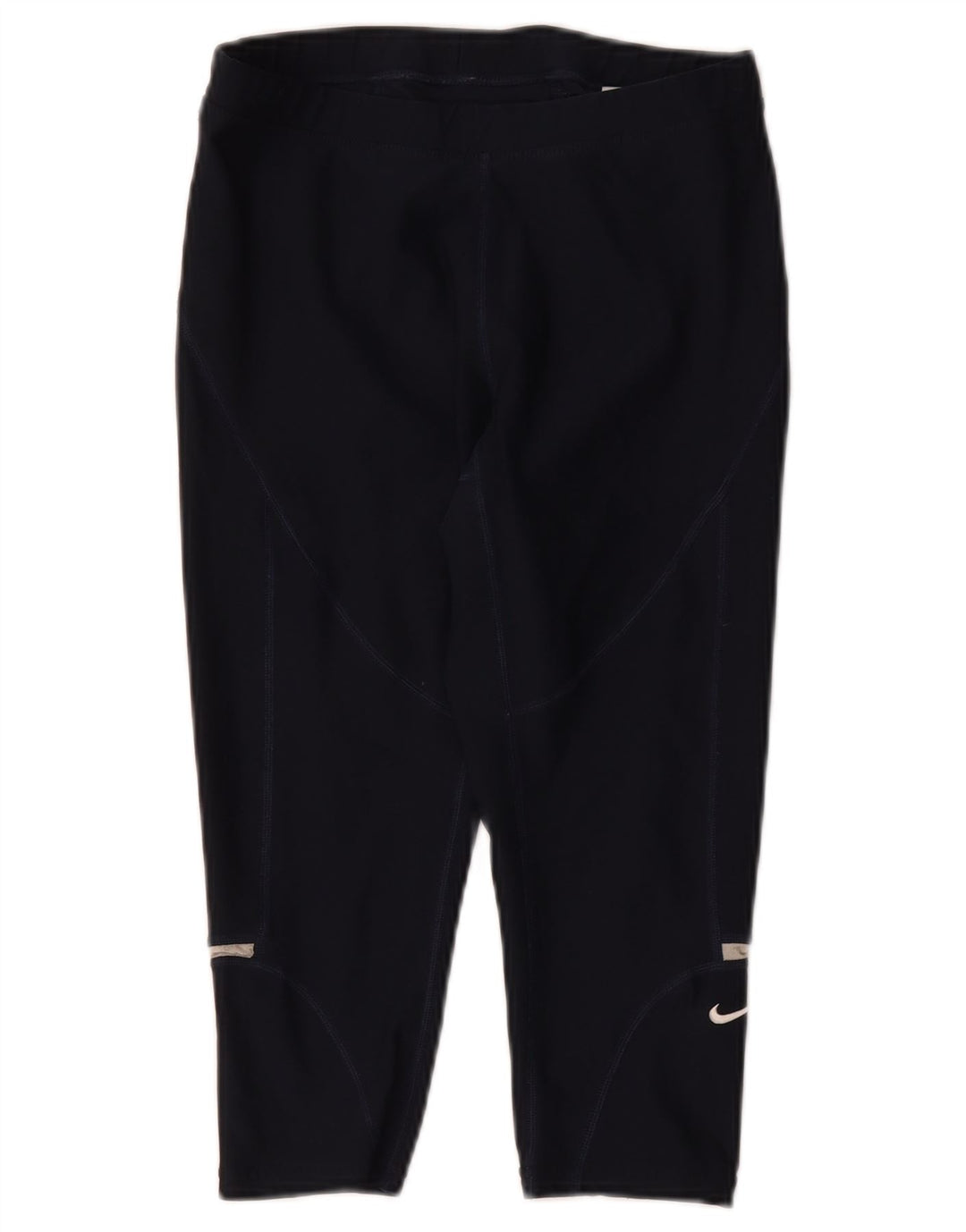 Nike Dame Capri Leggings US 0/2 XS Navy Blue Polyester