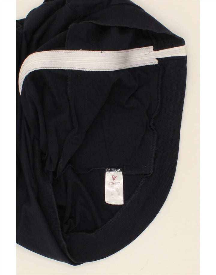 FREDDY Mens Tracksuit Top Jacket XL Navy Blue Cotton Vintage Freddy and Second-Hand Freddy from Messina Hembry 