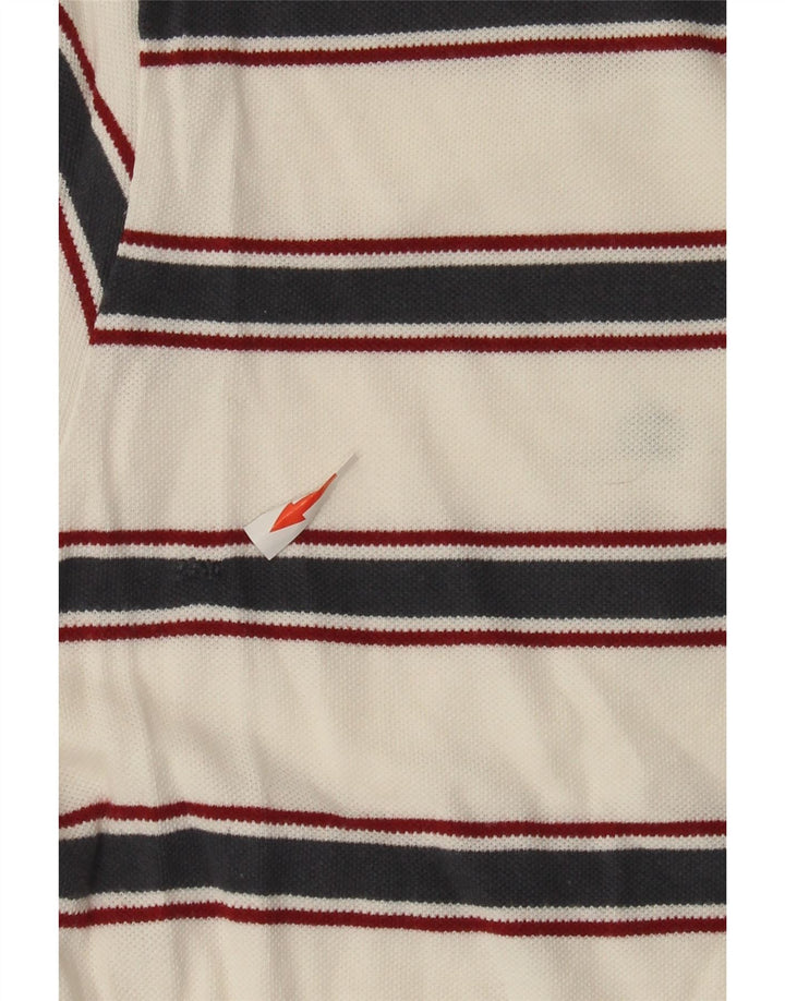 Champion Herre Easy Fit Polo Shirt Stor hvid stribet