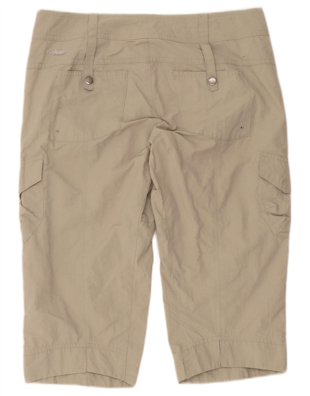 Columbia Dame Titanium Cargo Shorts US 4 Small W32 Beige Nylon