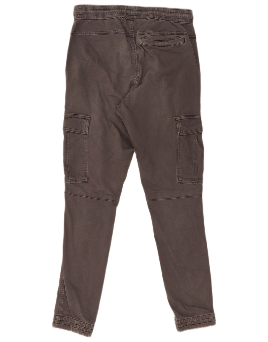 Zara Herre Cargo Joggers Cargo Bukser Small W30 L29 Grå Bomuld