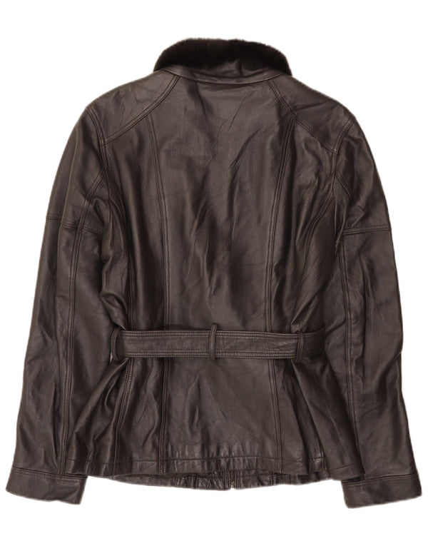 Conbipel Dame Læderjakke IT 48 XL Sort