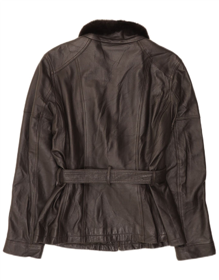 Conbipel Dame Læderjakke IT 48 XL Sort