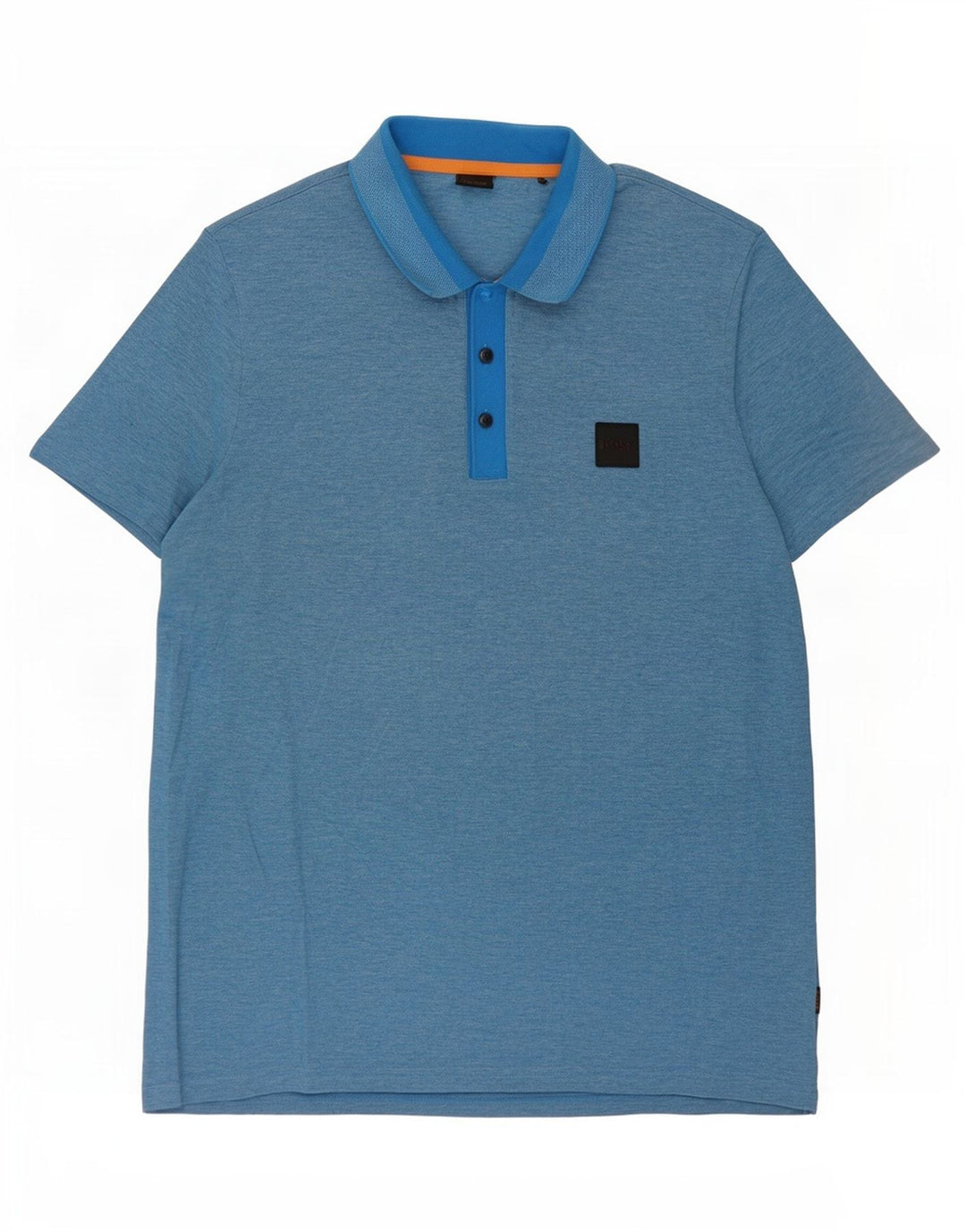 Hugo Boss herre poloshirt 2XL blå bomuld