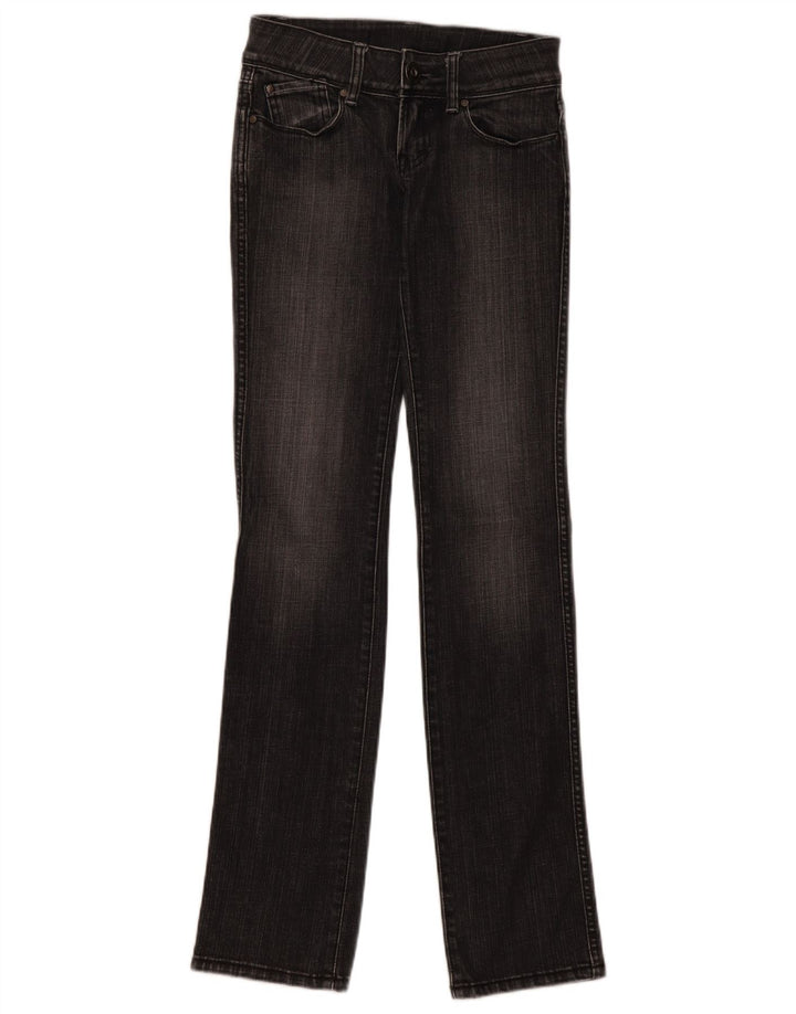 Lee Lige Jeans til kvinder W26 L34 Grå bomuld