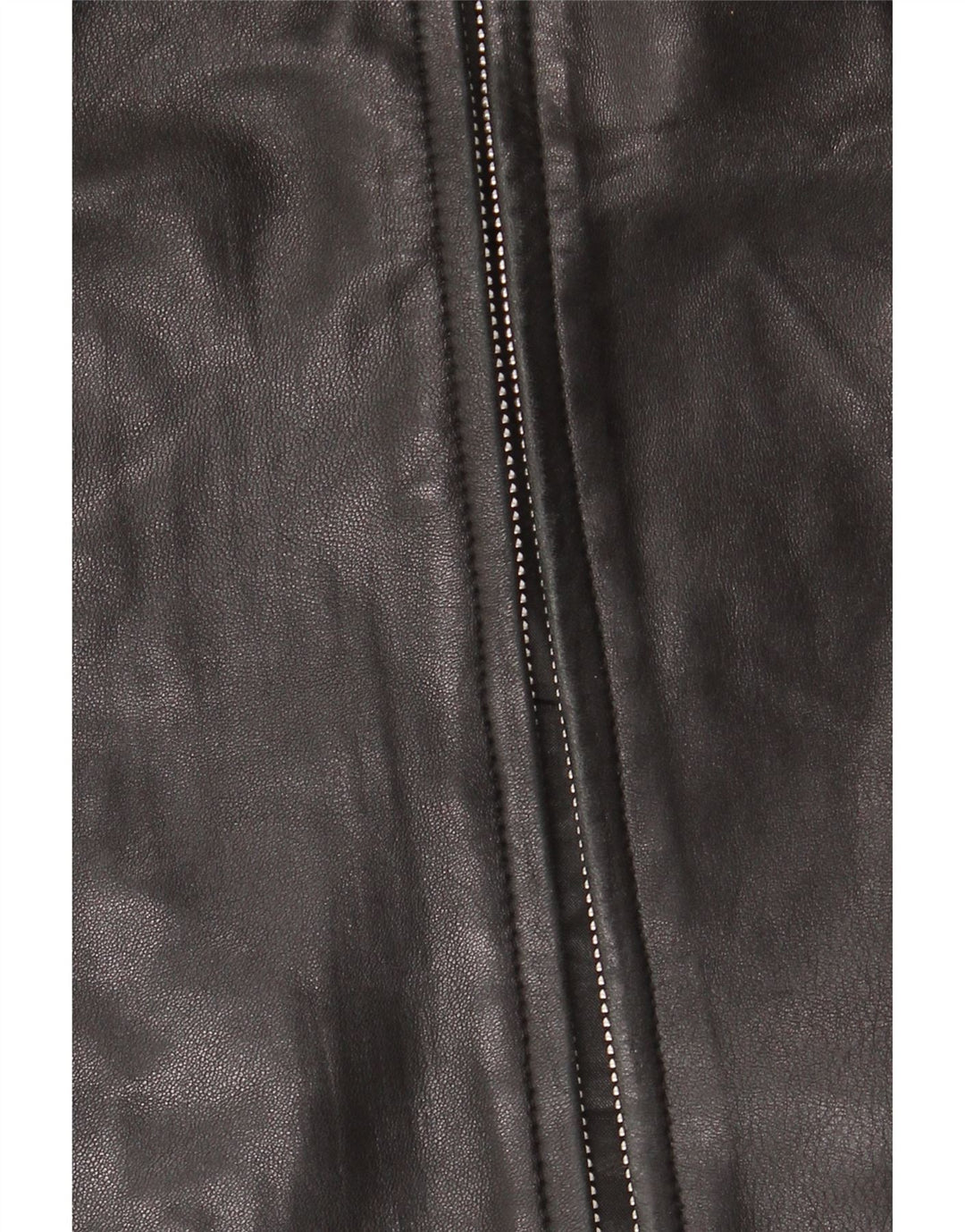 JAEGER Læderjakke til kvinder UK 12 Medium Sort Læder