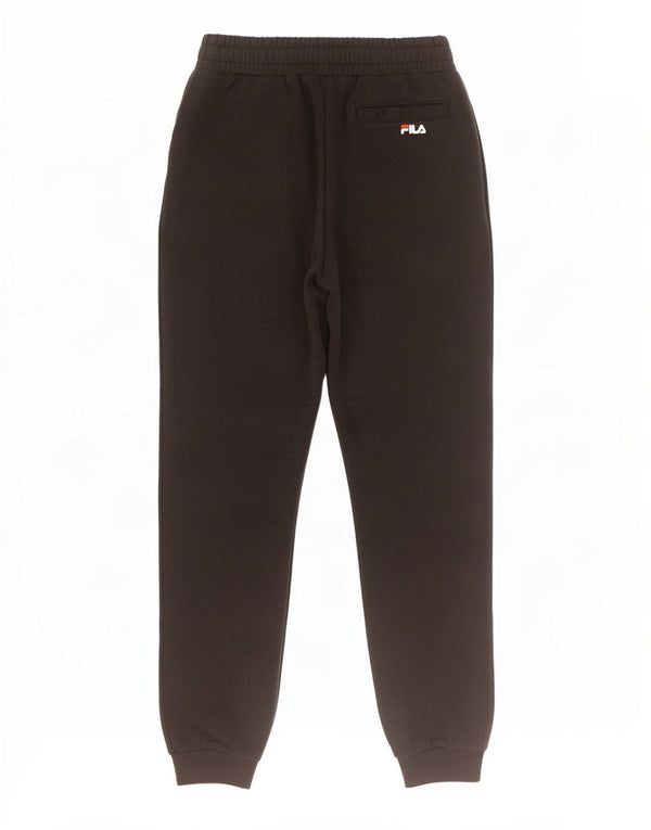 Fila Boys Tracksuit Trousers Joggers 13-14 Years Black