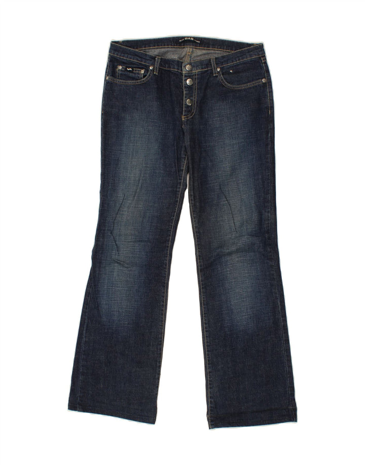 GAS Womens Bootcut Jeans W32 L29  Navy Blue Vintage Gas and Second-Hand Gas from Messina Hembry 