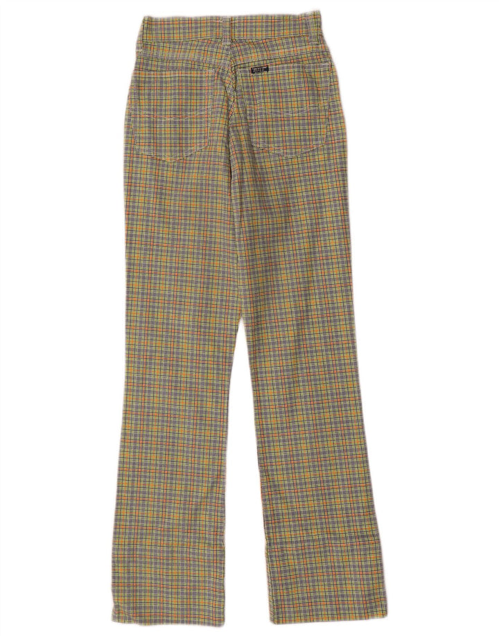 Rifle Dame Bootcut Casual Bukser W29 L27 Flerfarvet ternet bomuld