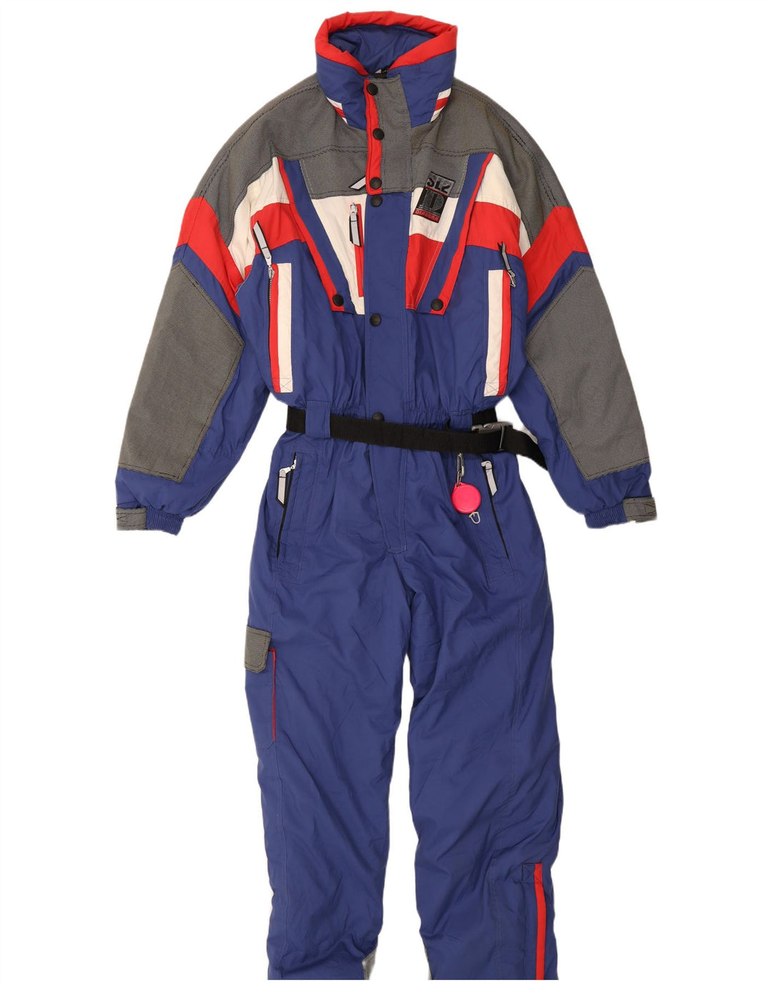 Diadora Herre Grafisk Ski Jumpsuit XL Blå Colourblock