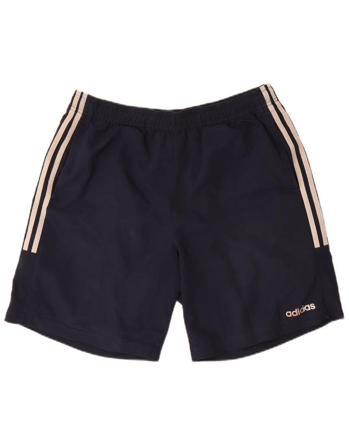 Adidas Sportsshorts til mænd store marineblå polyester