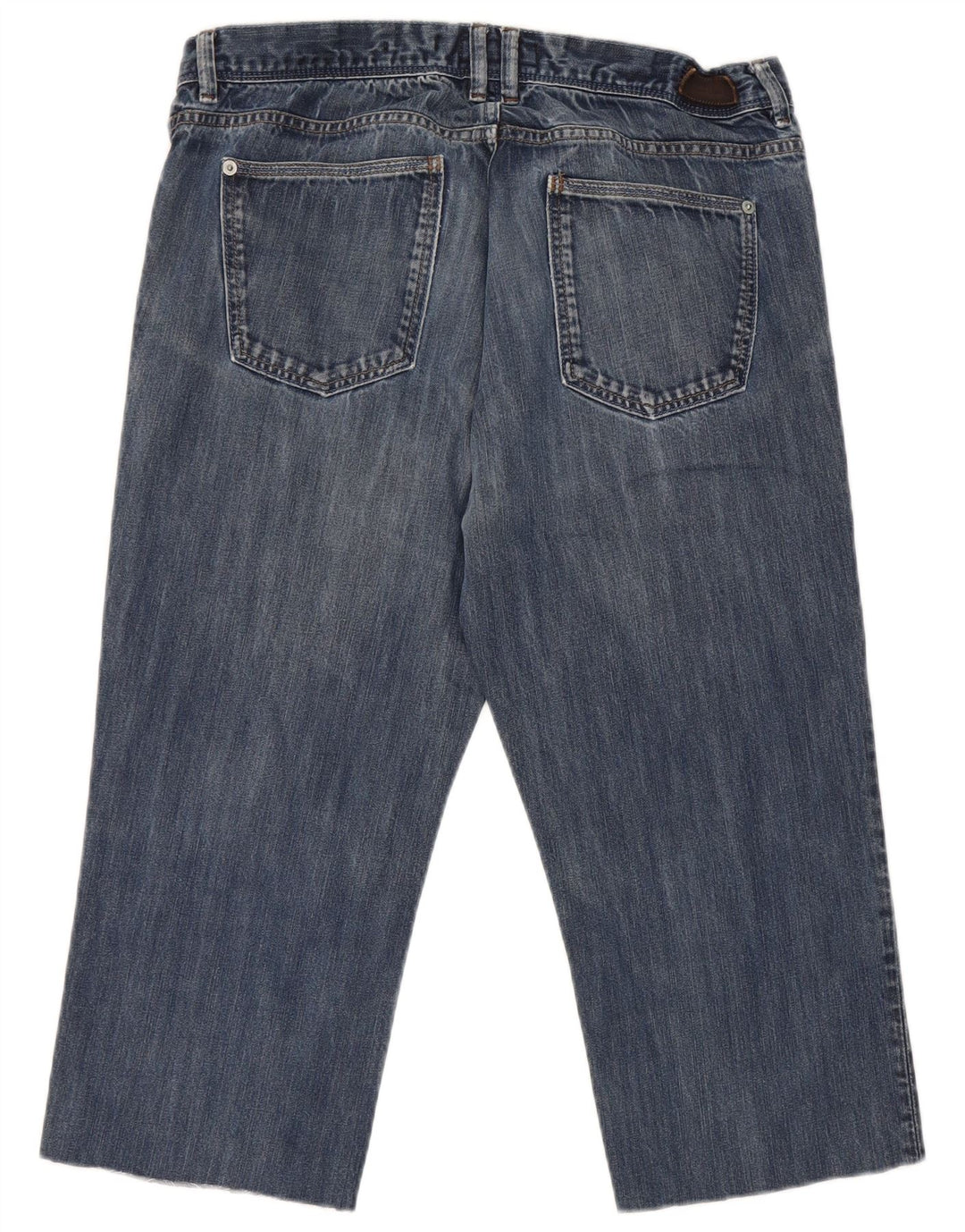 Massimo Dutti Herre Capri Jeans EU 42 Large W32 L20 Blå Bomuld
