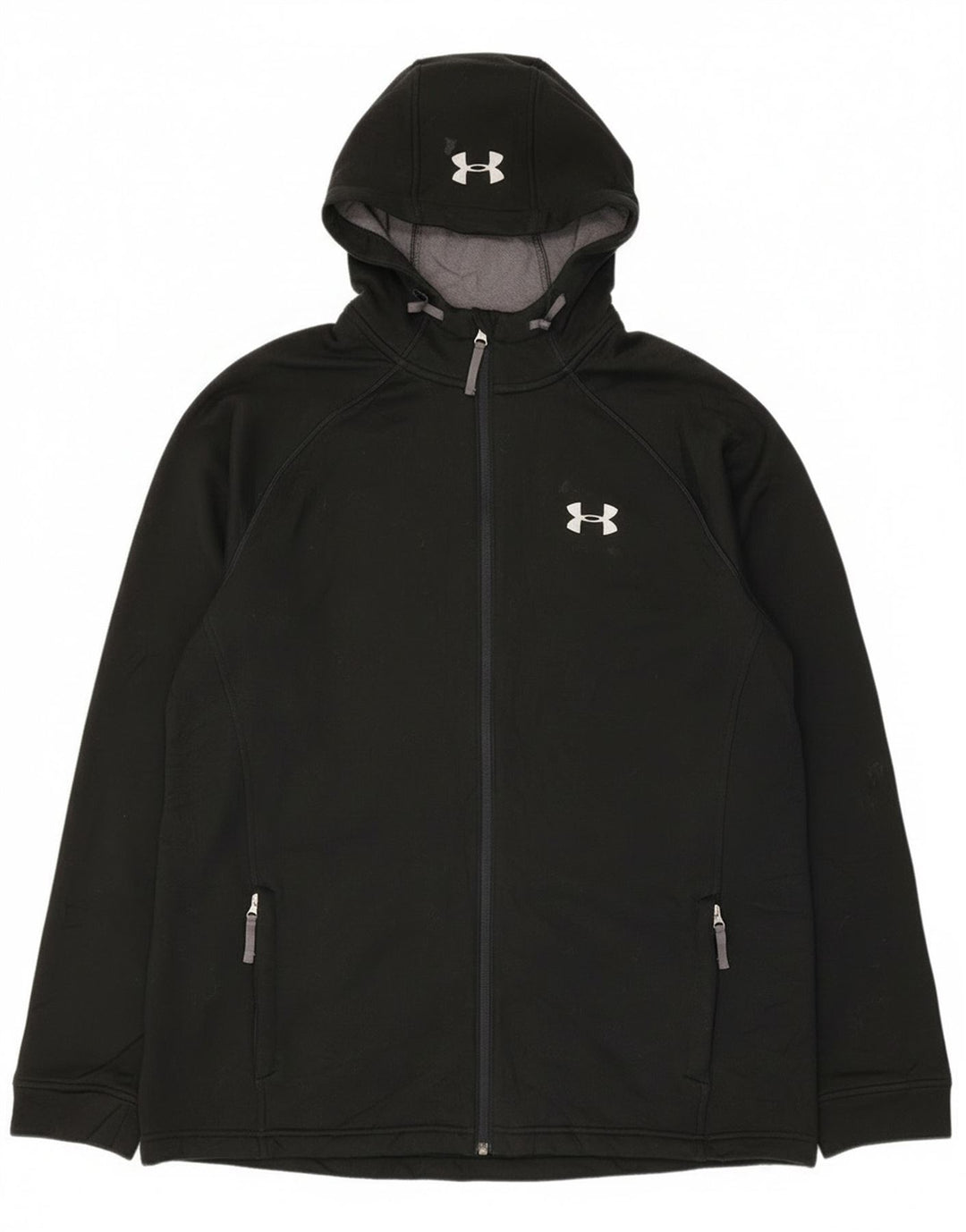 Under Armour Herre lynlås hættetrøje XL sort polyester