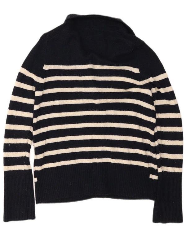 Marks & Spencer Womens Autograph Cardigan Sweater UK 14 Large Navy Blue