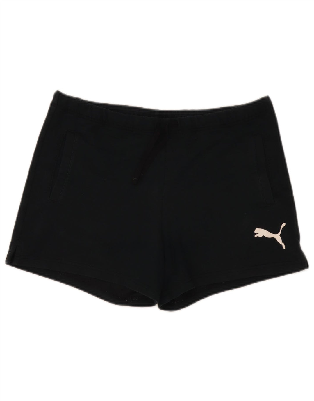 Puma Graphic Sports Shorts til kvinder UK 8 Small Black