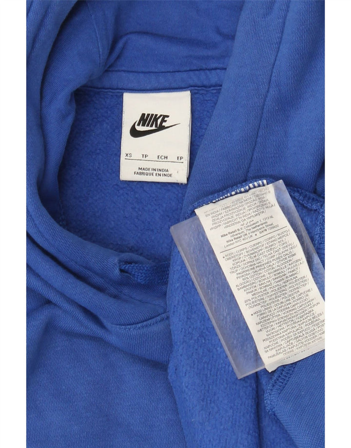 Nike hættetrøje til mænd XS Blå bomuld