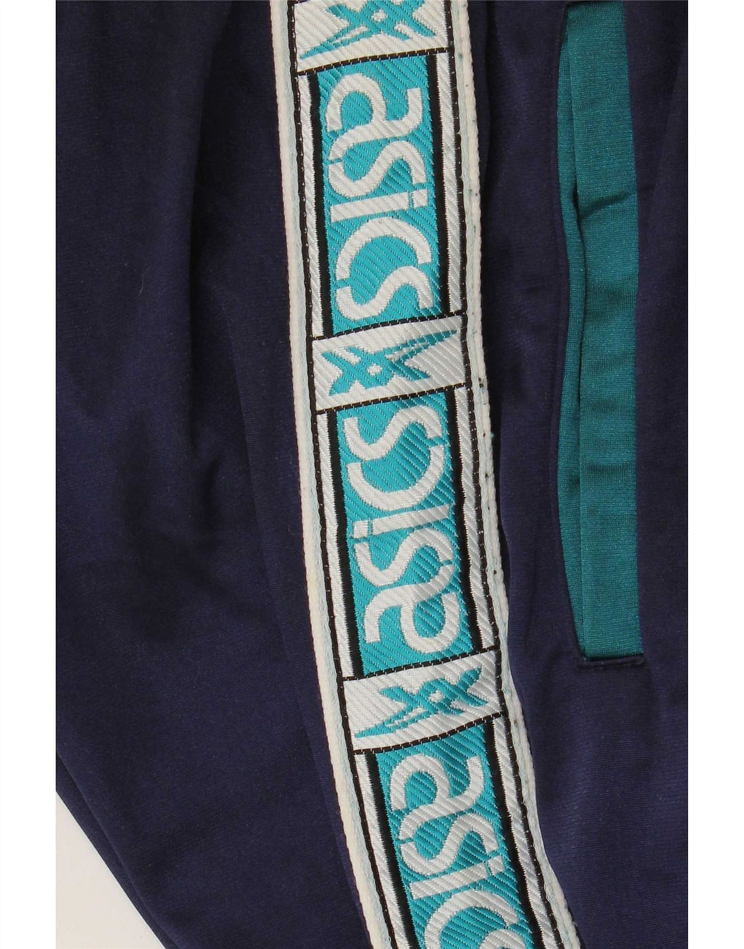 Asics Herre grafisk træningsdragt Bukser Medium Navy Blue Colourblock