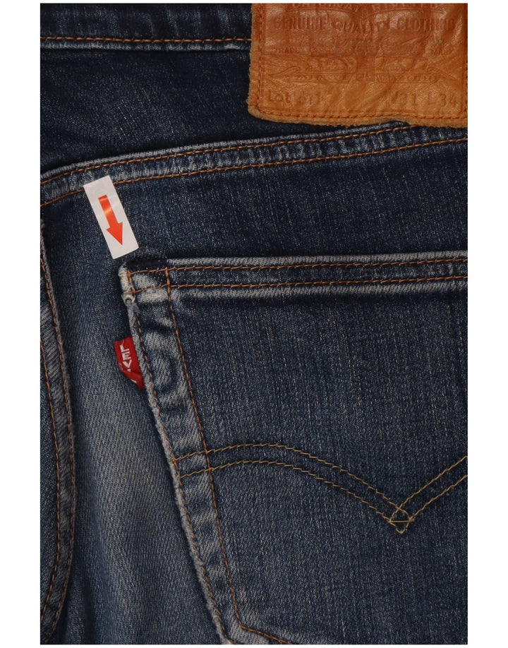 Levi's Herre 511 Slim Jeans W31 L34 Blå Bomuld