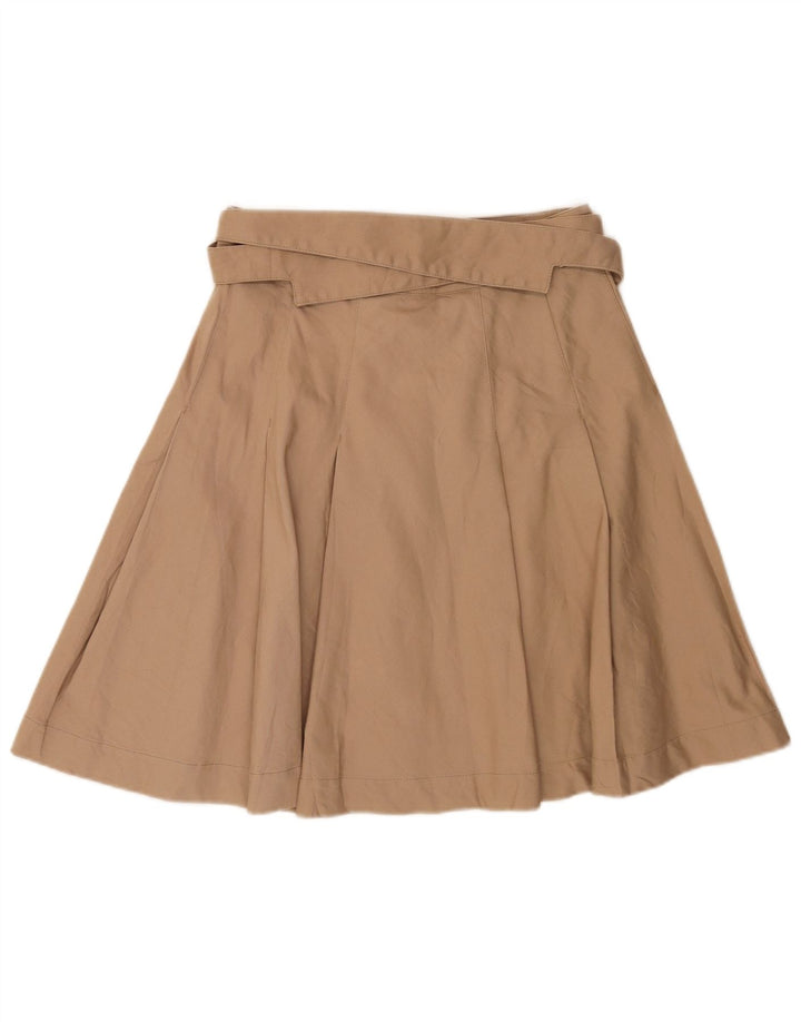 GF Ferre Dame A-Line Nederdel IT 44 Medium W30 Beige Bomuld