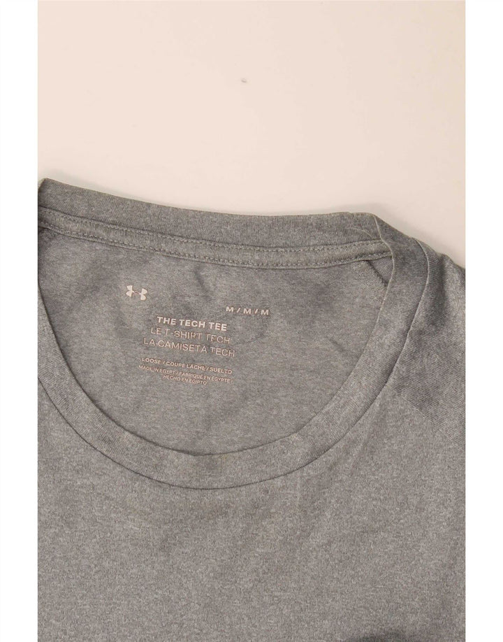 Under Armour Herre T-Shirt Top Medium Grå
