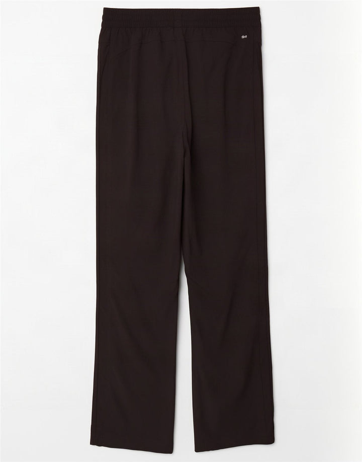 Adidas Womens Climalite træningsdragt Bukser UK 10 Small Black Nylon