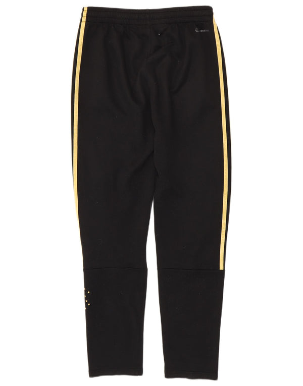 Adidas Boys Aeroready Tracksuit Bukser 13-14 år Sort Polyester