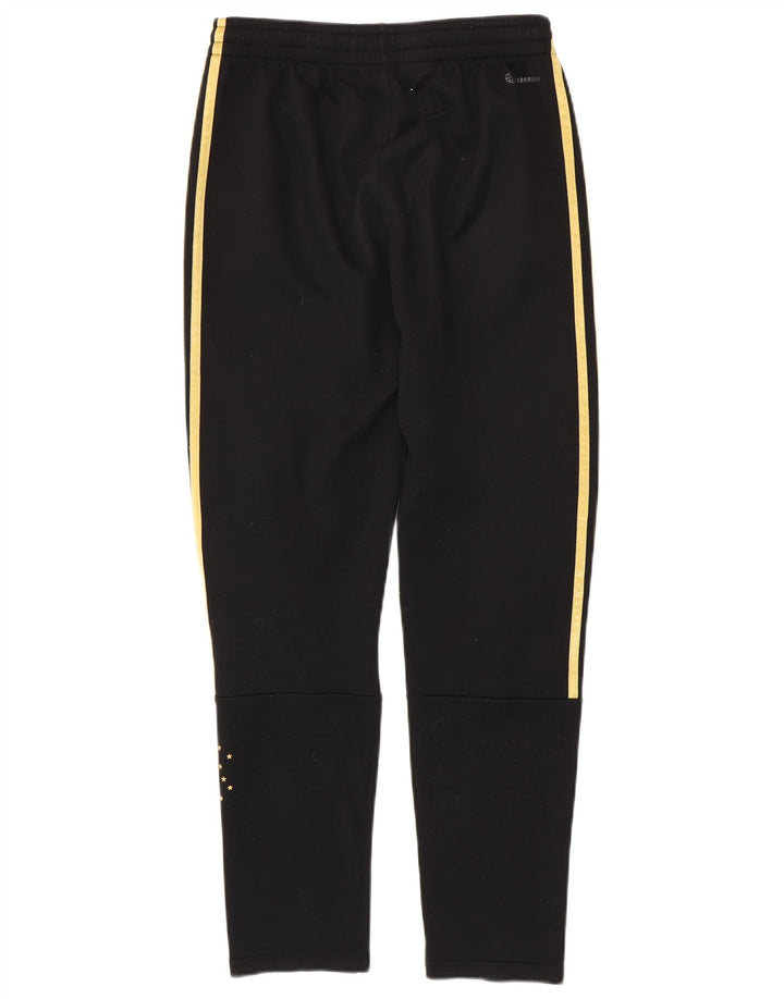 Adidas Boys Aeroready Tracksuit Bukser 13-14 år Sort Polyester
